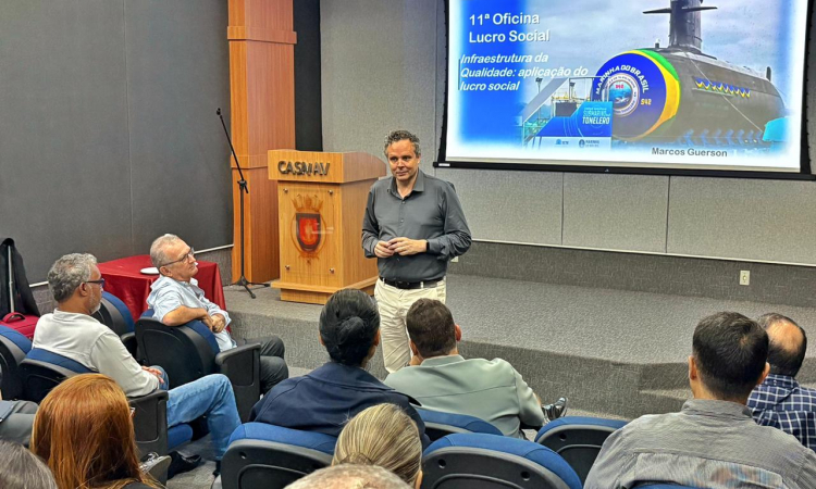 Ipem-SP participa da 11ª Oficina de Lucro Social na Marinha